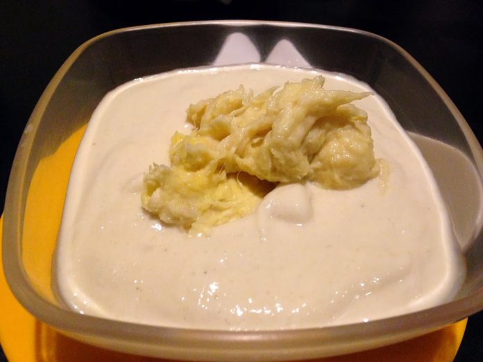 Durian pudding