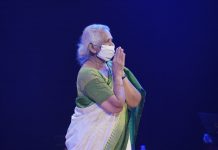 Santha Bhaskar on her last stage